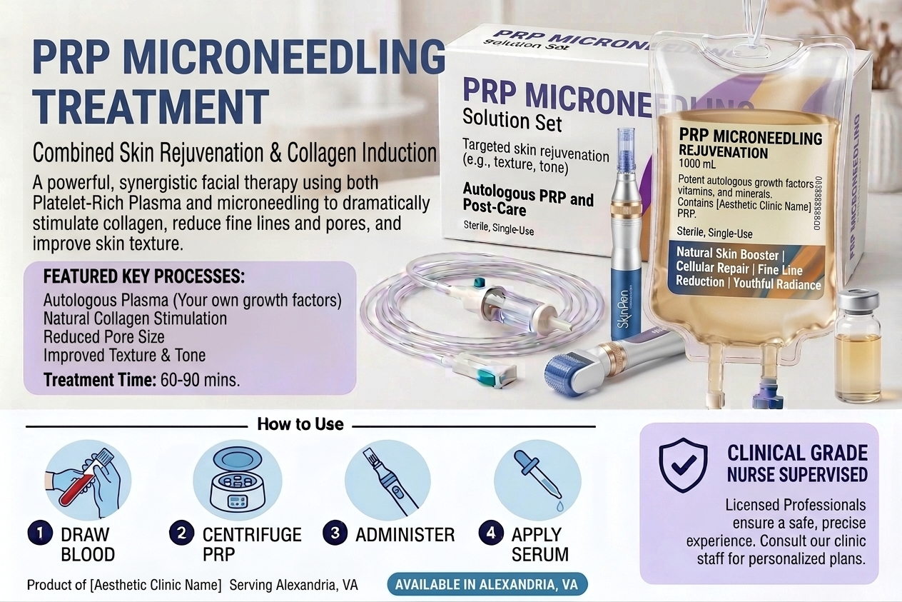 PRP Microneedling Alexandria VA