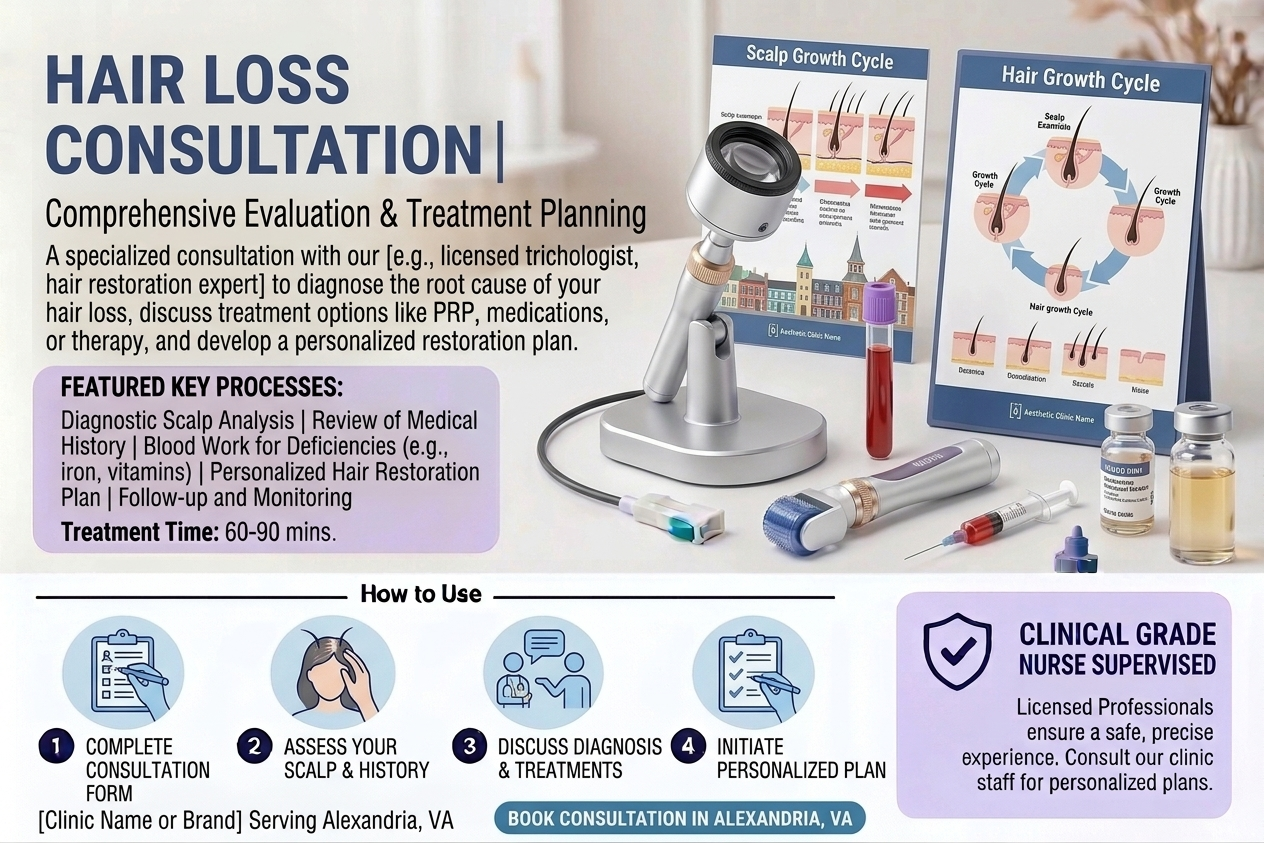 Hair Loss Consultation Alexandria VA​